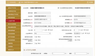 营业执照网上年检